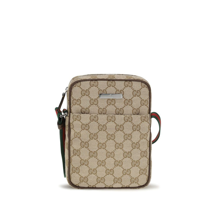 Gucci Beige Fabric Shoulder Bag
