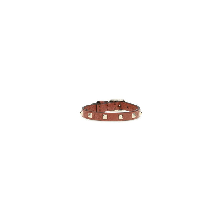 Valentino Garavani Brown Goatskin Bracelet