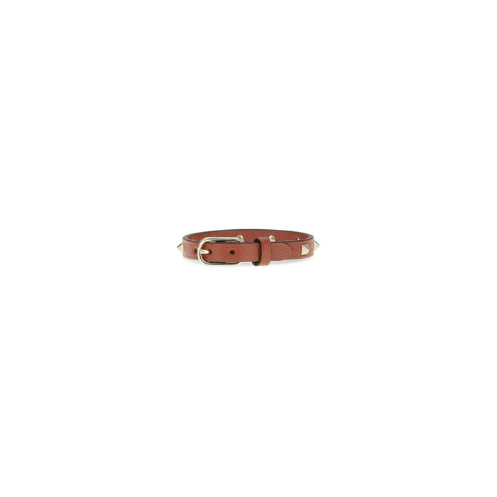 Valentino Garavani Brown Goatskin Bracelet