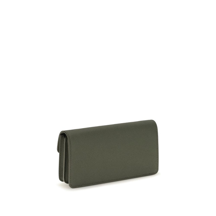 Valentino Garavani Bicolor Calf Leather Bos Taurus Wallet