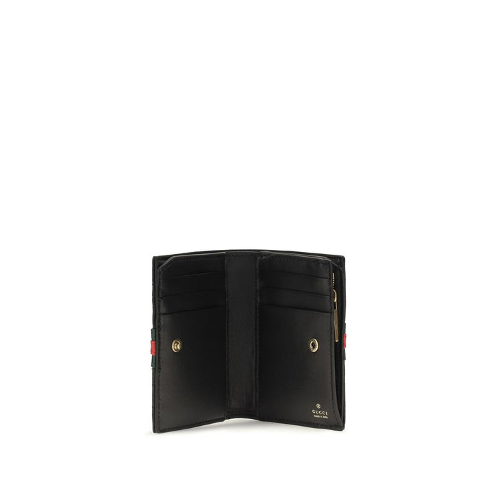 Gucci Black Calf Leather Bos Taurus Wallet