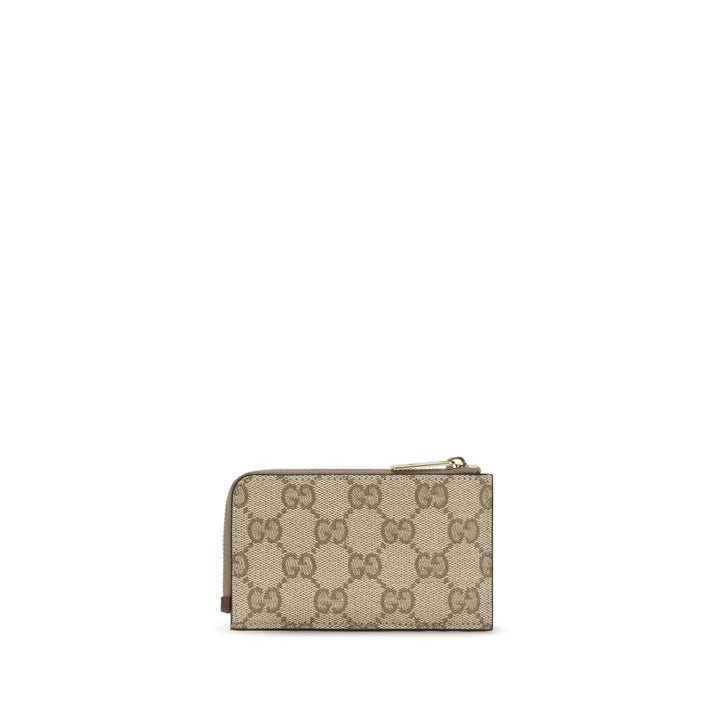 Gucci Beige Cotton Wallet