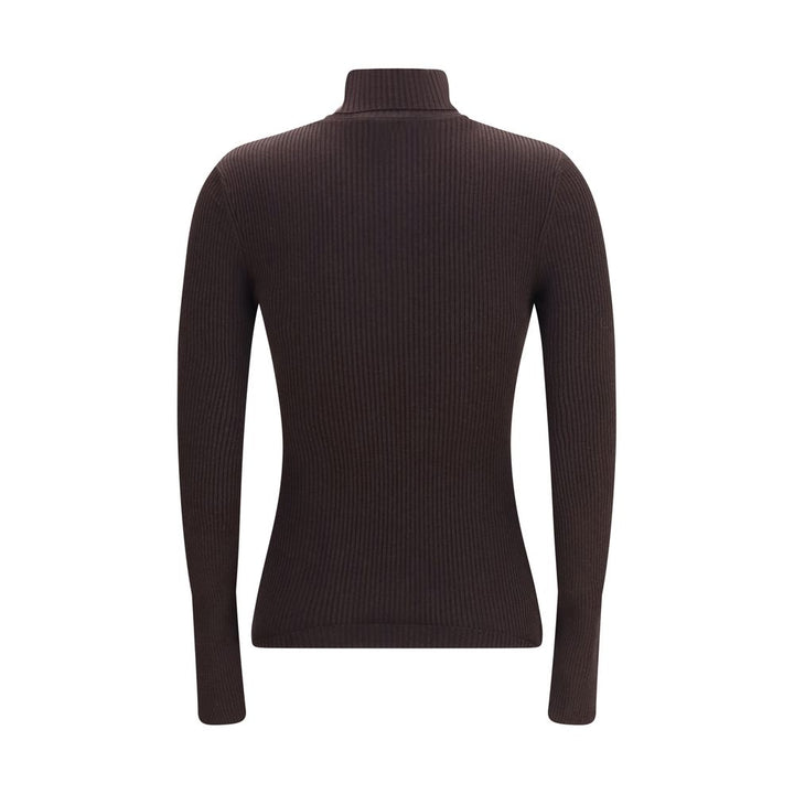 Wolford Brown Wool Oves Aries Turtleneck