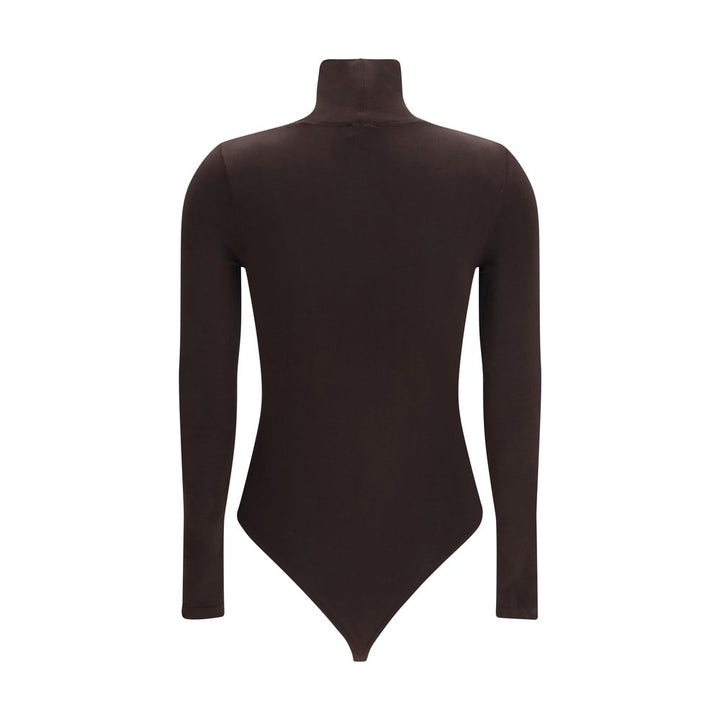 Wolford Brown Cotton Bodysuit