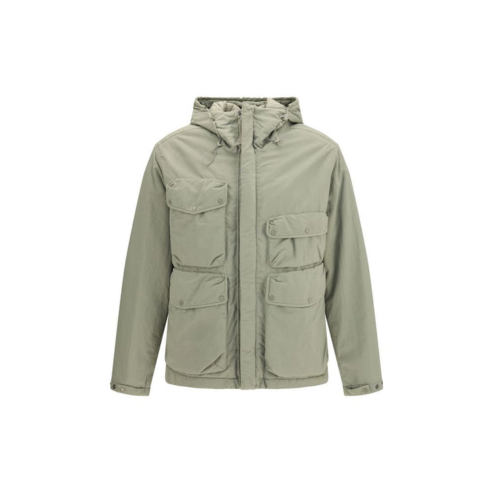 C.P. Company Gray Polyamide Full-Length Jacket
