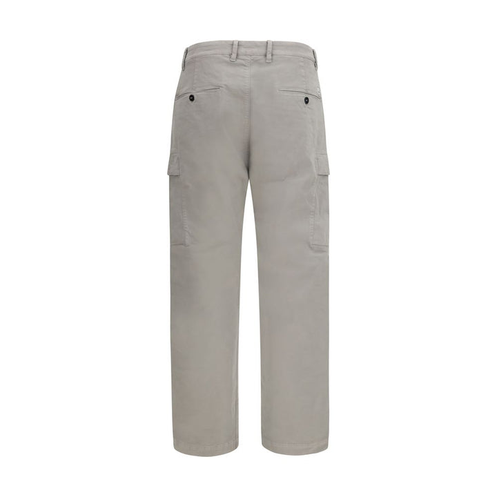 C.P. Company Gray Cotton Cargo Pants