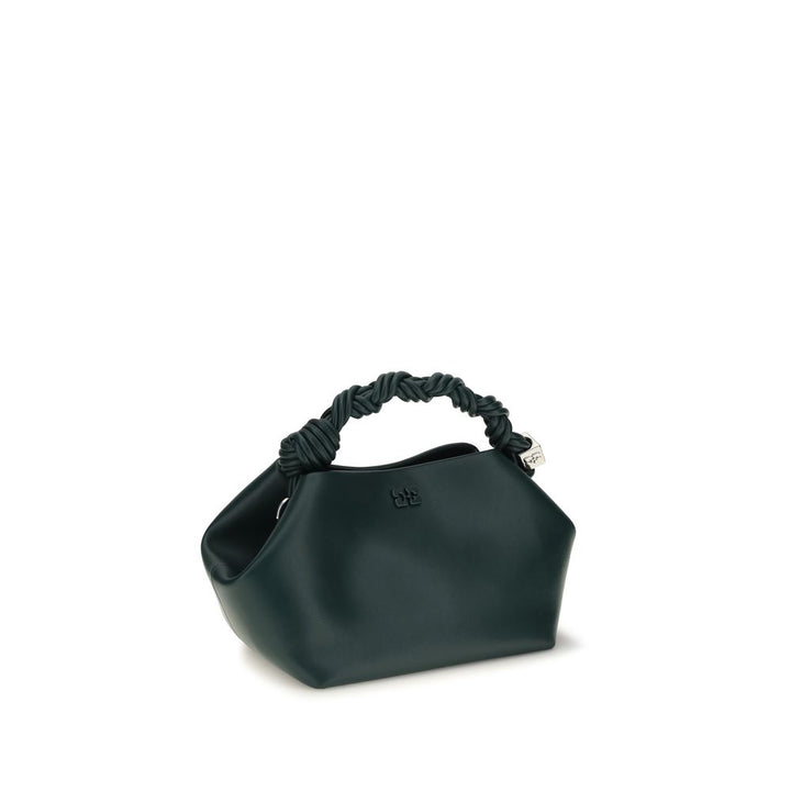 Ganni Bicolor Recycled Leather Shoulder Bag