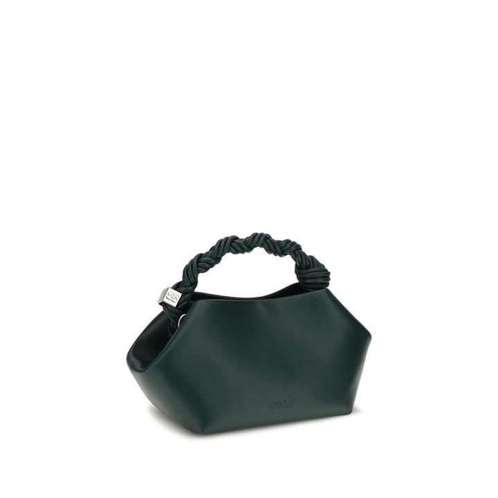 Ganni Bicolor Recycled Leather Shoulder Bag