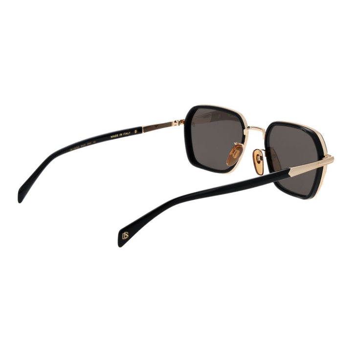 David Beckham Gold Metal Sunglasses