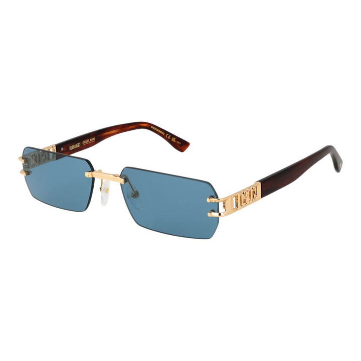 Dsquared² Gold Metal Sunglasses