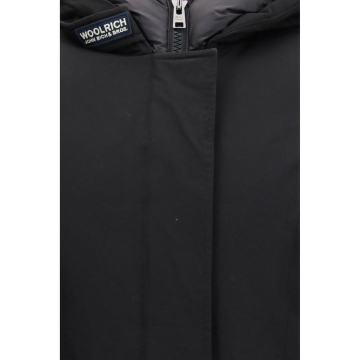 Woolrich Black Cotton Parka