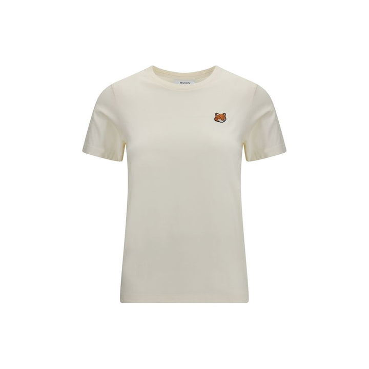 Maison Kitsuné Beige Cotton T-Shirt