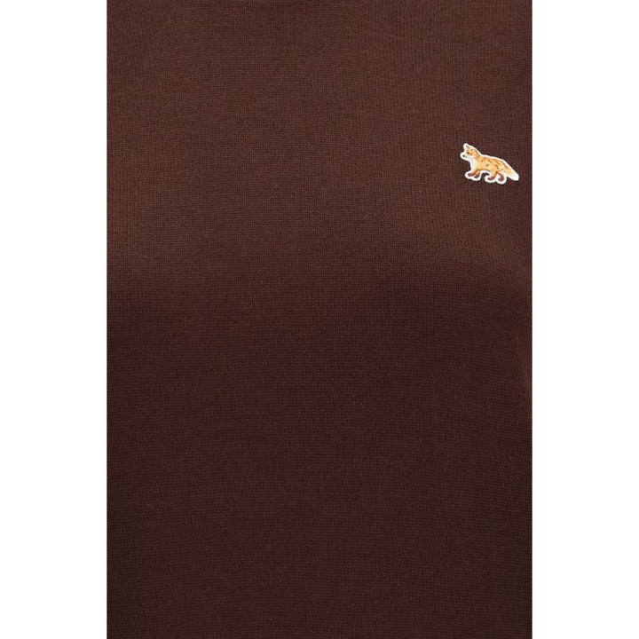 Maison Kitsuné Brown Wool Oves Aries Sweatshirt