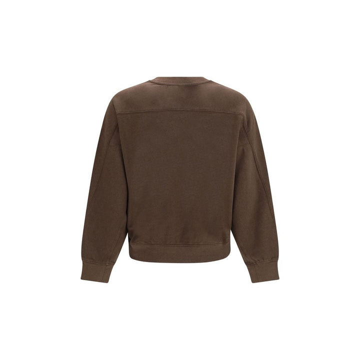 Maison Kitsuné Brown Cotton Sweatshirt
