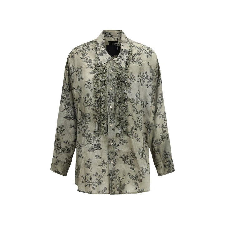 R13 Bicolor Viscose Blouse