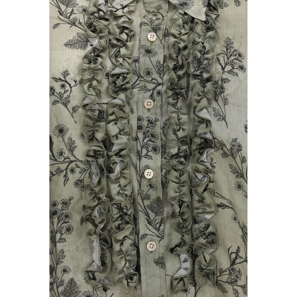 R13 Bicolor Viscose Blouse