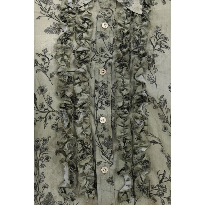 R13 Bicolor Viscose Blouse