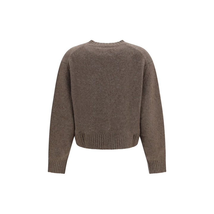Loulou De Saison Brown Wool Oves Aries Cardigan