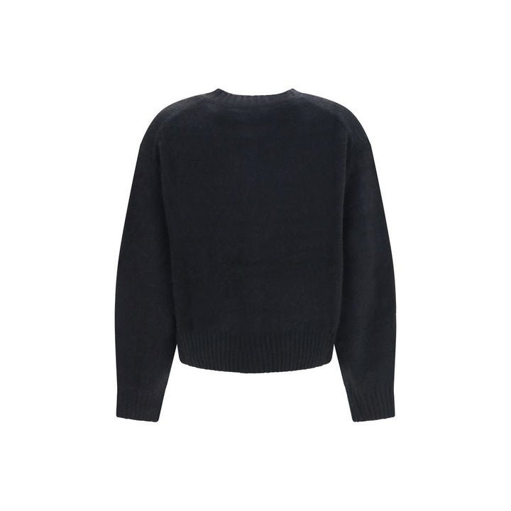 Loulou De Saison Black Wool Oves Aries Cardigan