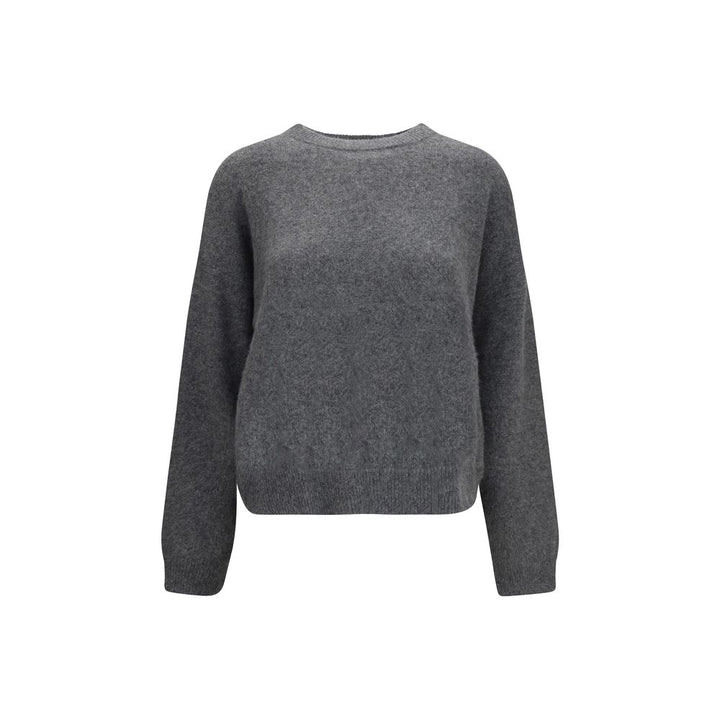 Loulou De Saison Gray Wool Oves Aries Sweatshirt