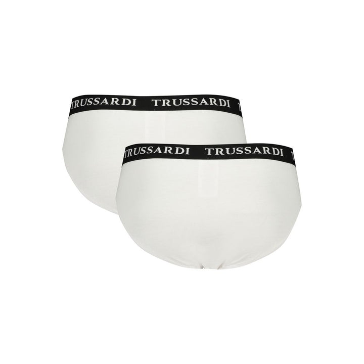 Trussardi Bianco Cotton Men's Underwear