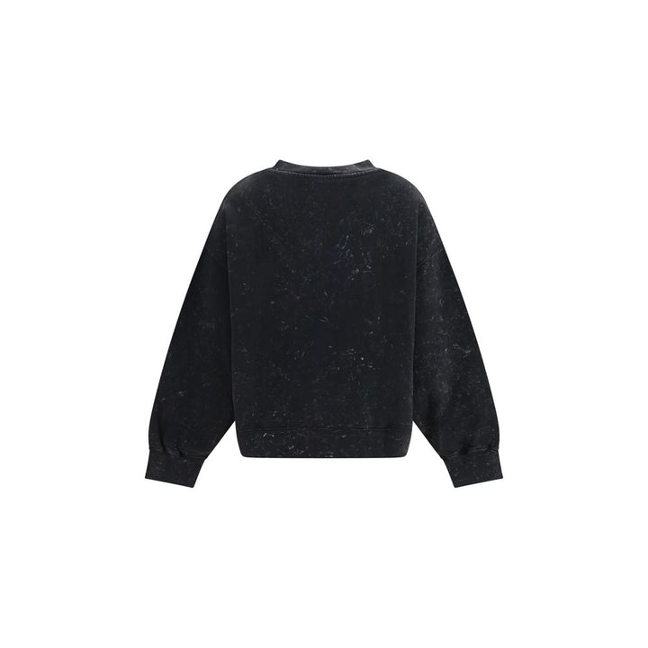 Ganni Gray Cotton Sweatshirt
