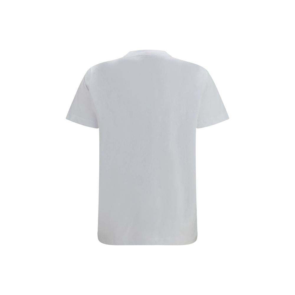 Ganni White Cotton T-Shirt