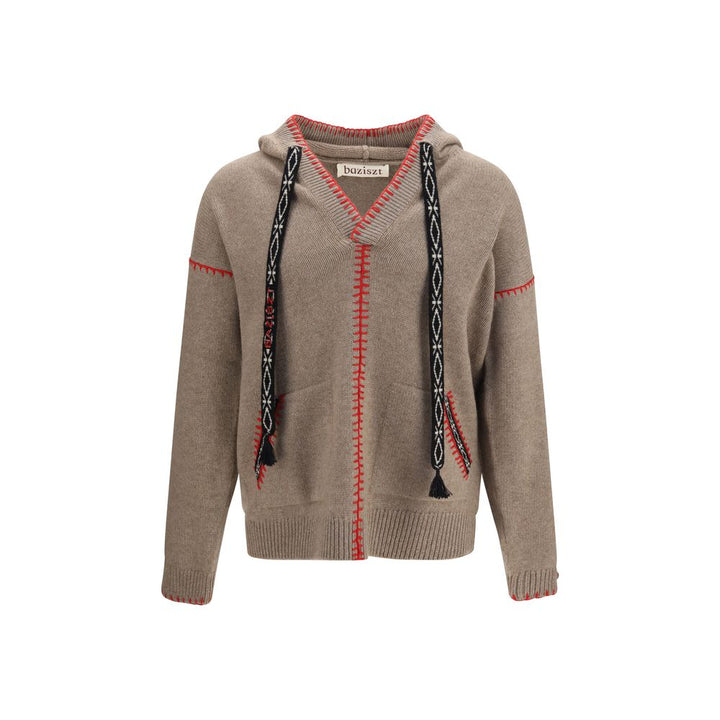 Baziszt Brown Cashmere Sweatshirt