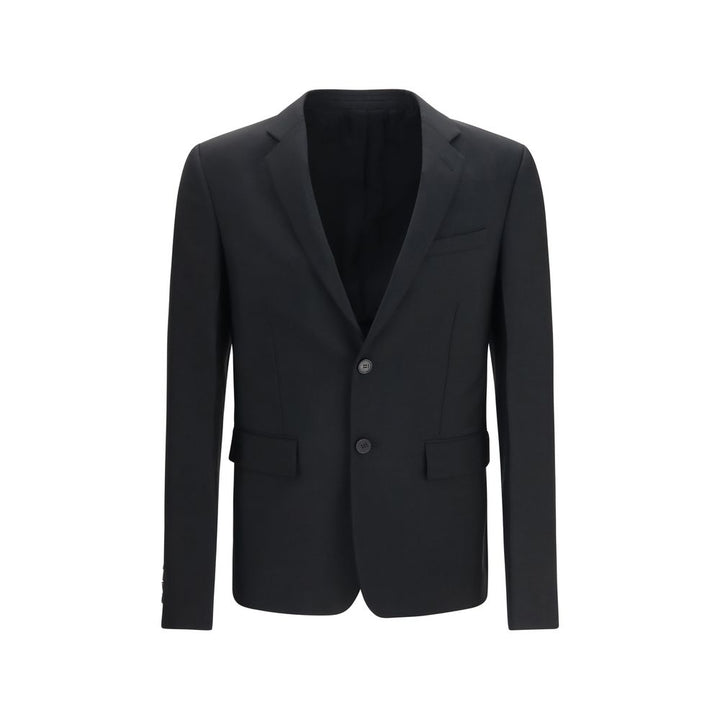 Fendi Black Mohair Blazer