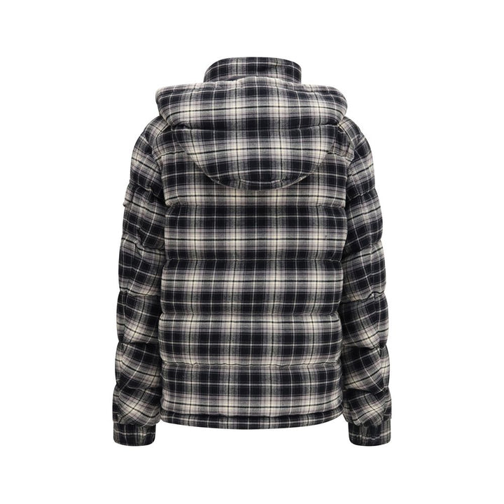Moncler Black Cotton Full-Length Jacket