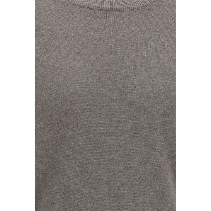 Brunello Cucinelli Gray Cashmere Sweater