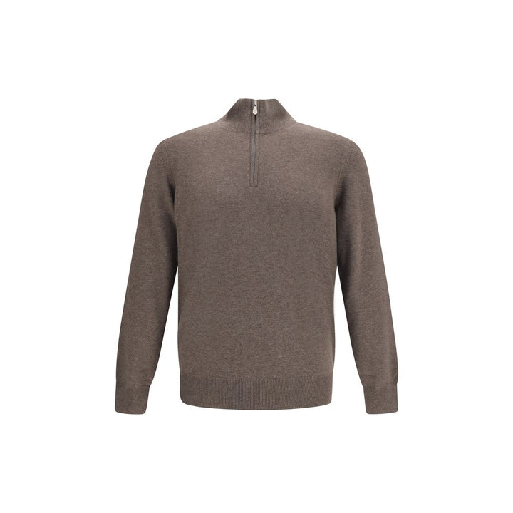 Brunello Cucinelli Brown Cashmere Sweater