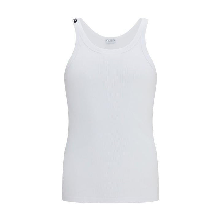 Dolce & Gabbana White Cotton Top