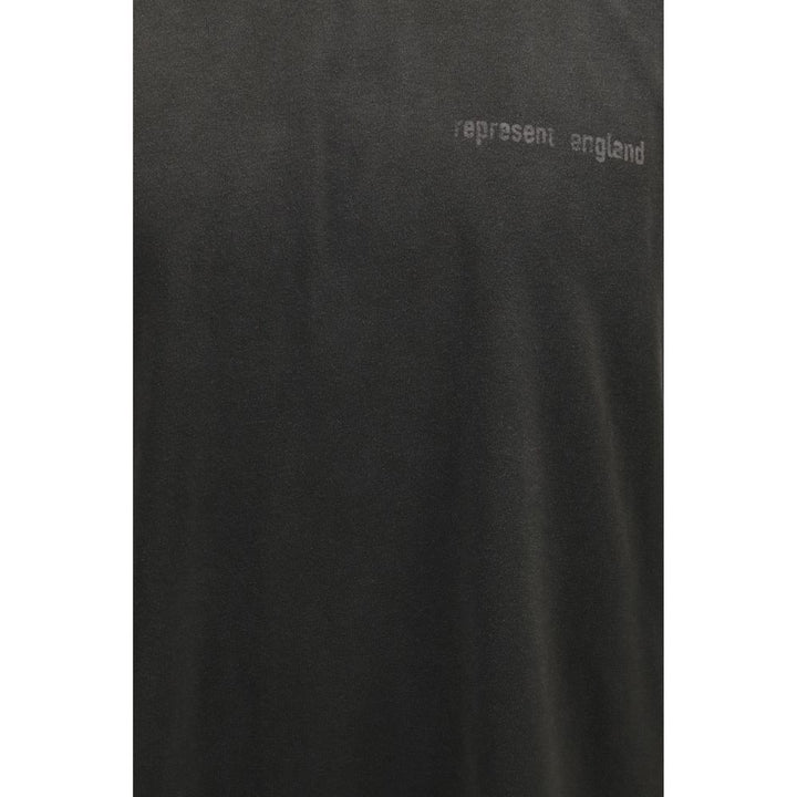 Represent Gray Cotton T-Shirt