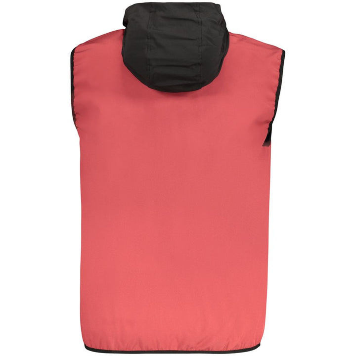 Norway 1963 Rosso Polyester Men's Vest