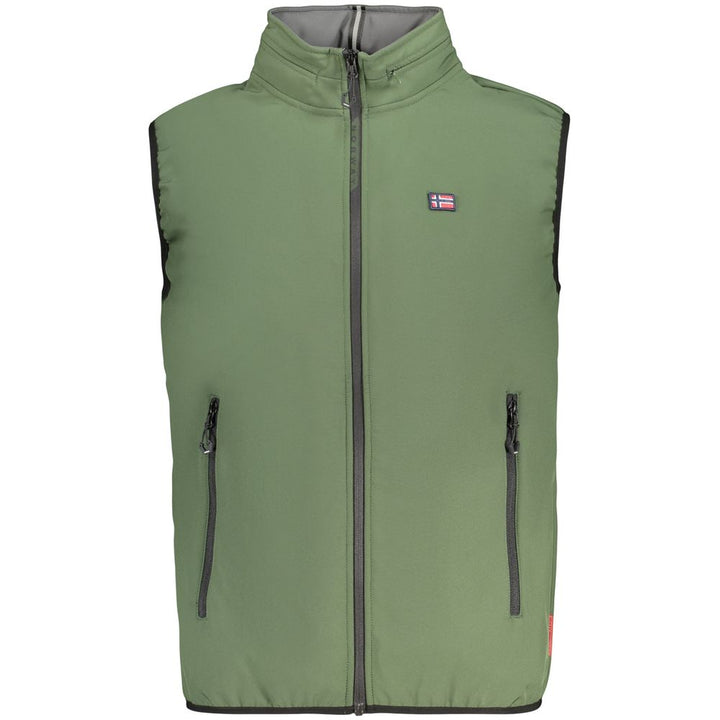 Norway 1963 Verde Polyester Men's Vest