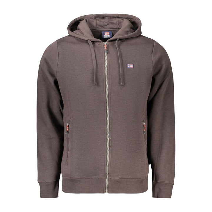 Norway 1963 Brown Cotton Men's Sweatshirt