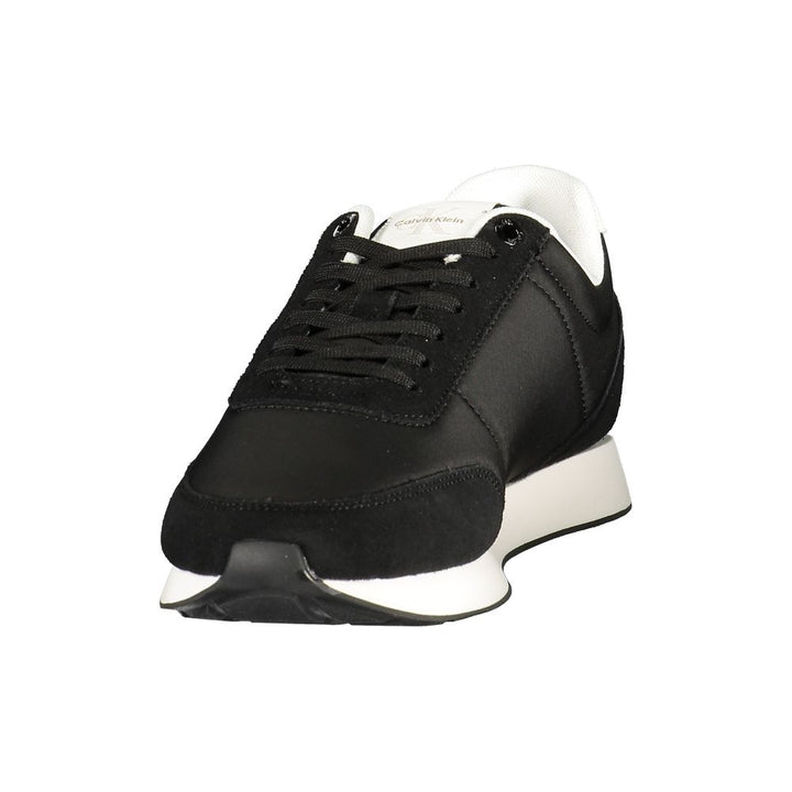 Calvin Klein Black Polyester Athletic Sneakers