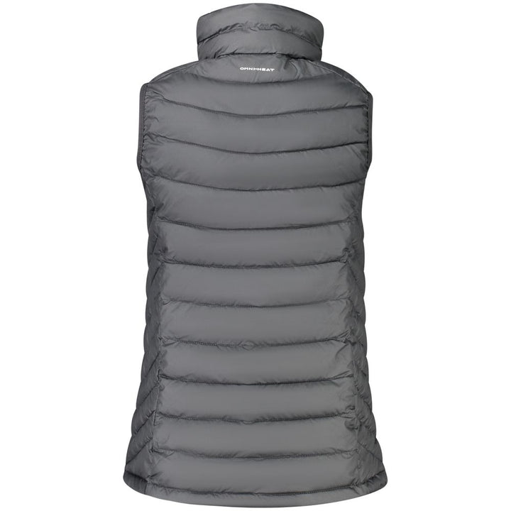 Columbia Black Polyester Sleeveless Jacket