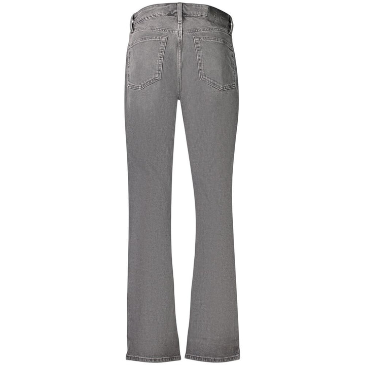Calvin Klein Black Cotton Womens Jeans