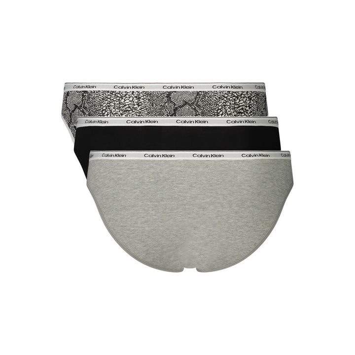 Calvin Klein Gray Cotton Women's Underwear