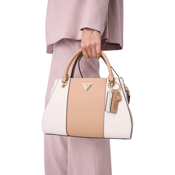 Guess Beige Polyethylene Handbag