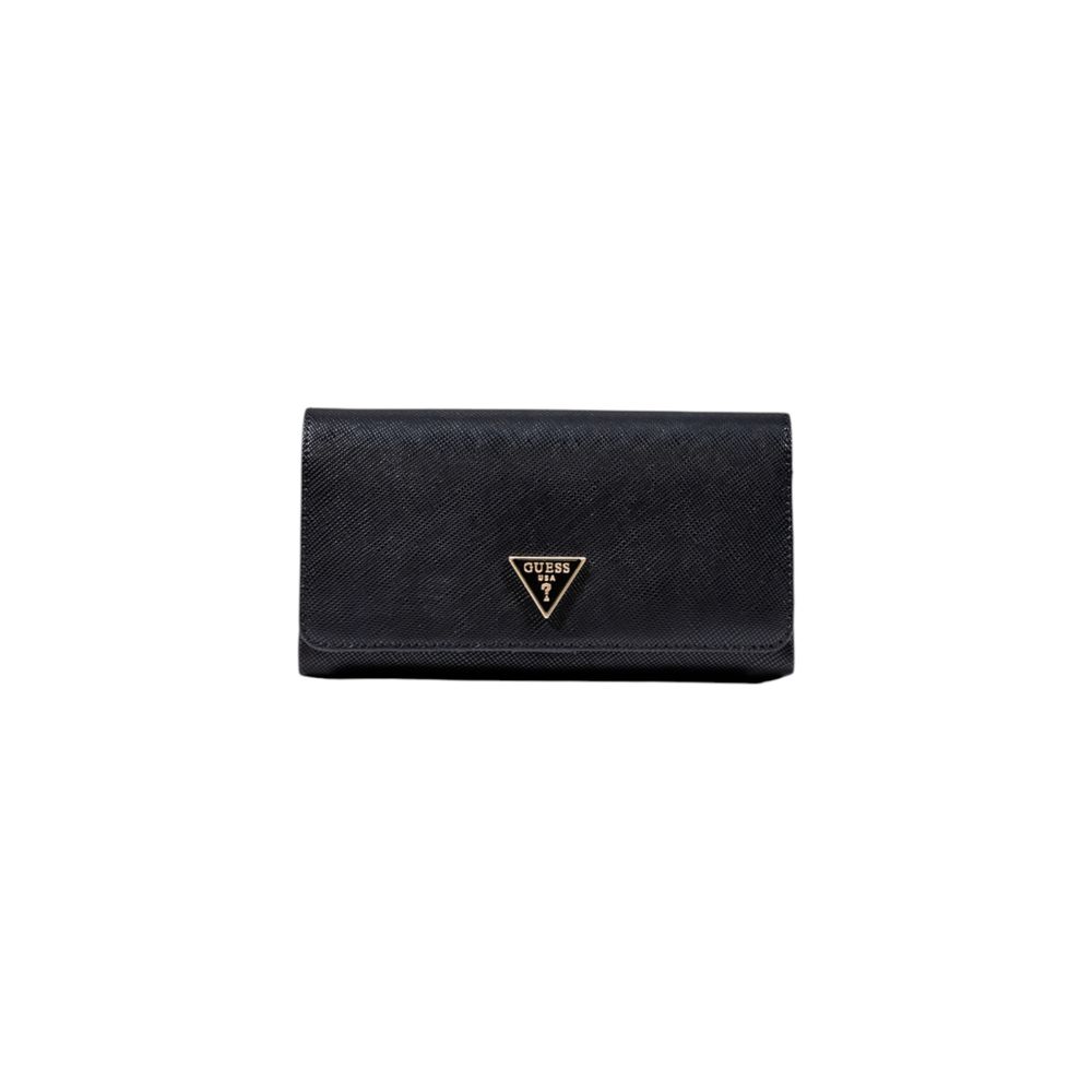 Guess Black Polyethylene Clutch Bag
