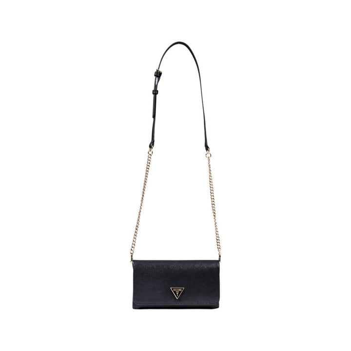 Guess Black Polyethylene Clutch Bag
