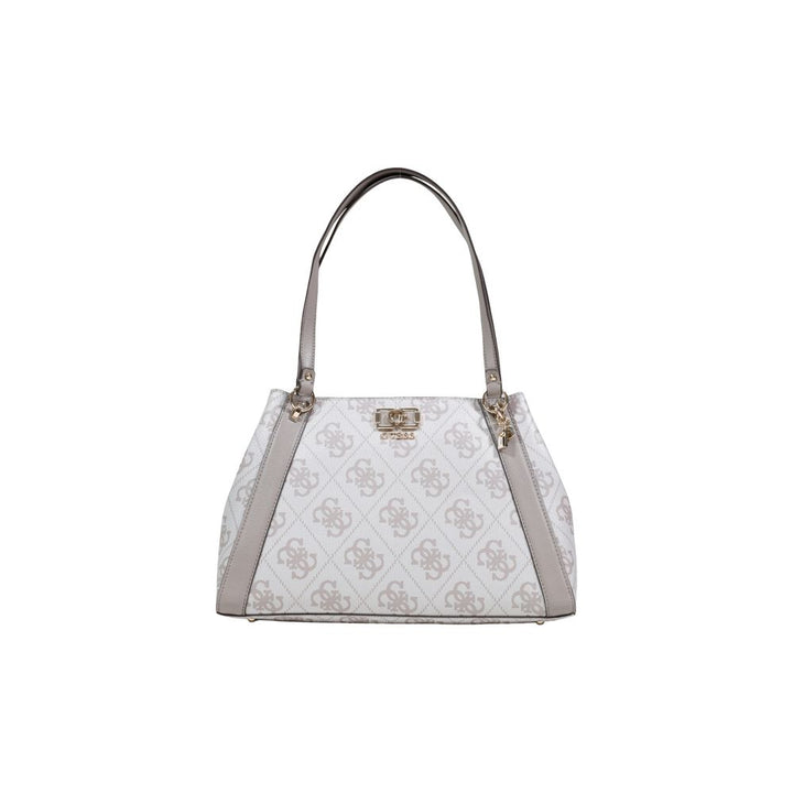 Guess Beige Polyethylene Handbag