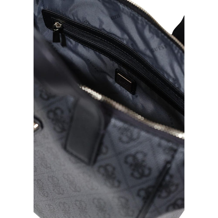 Guess Gray Polyethylene Handbag