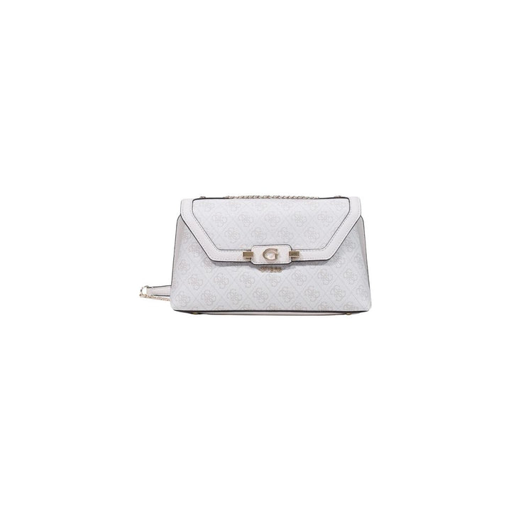 Guess White Polyethylene Handbag