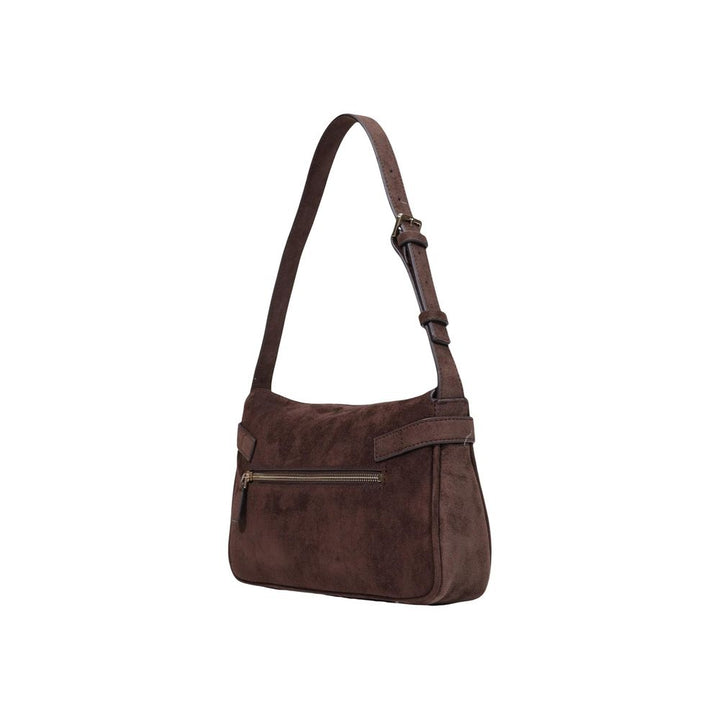 Guess Brown Polyester Handbag