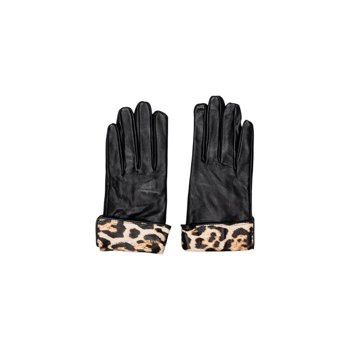 Pieces Black Leather Gloves