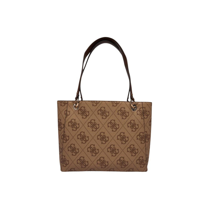 Guess Bicolor Polyethylene Handbag